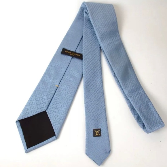 LOUIS VUITTON Silk Monogram Tie 😍💙🔥 - Picture 9 of 10